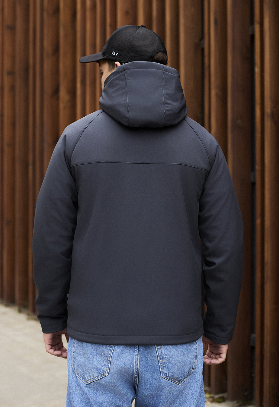 Geacă Staff soft shell flox gray