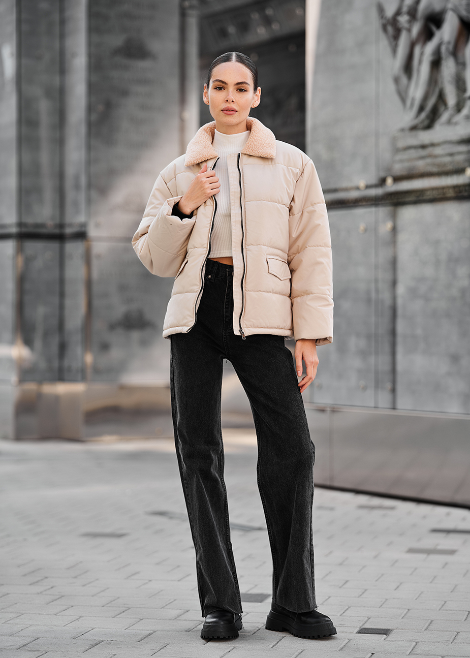 Geacă demi-sezon de damă Staff me light beige