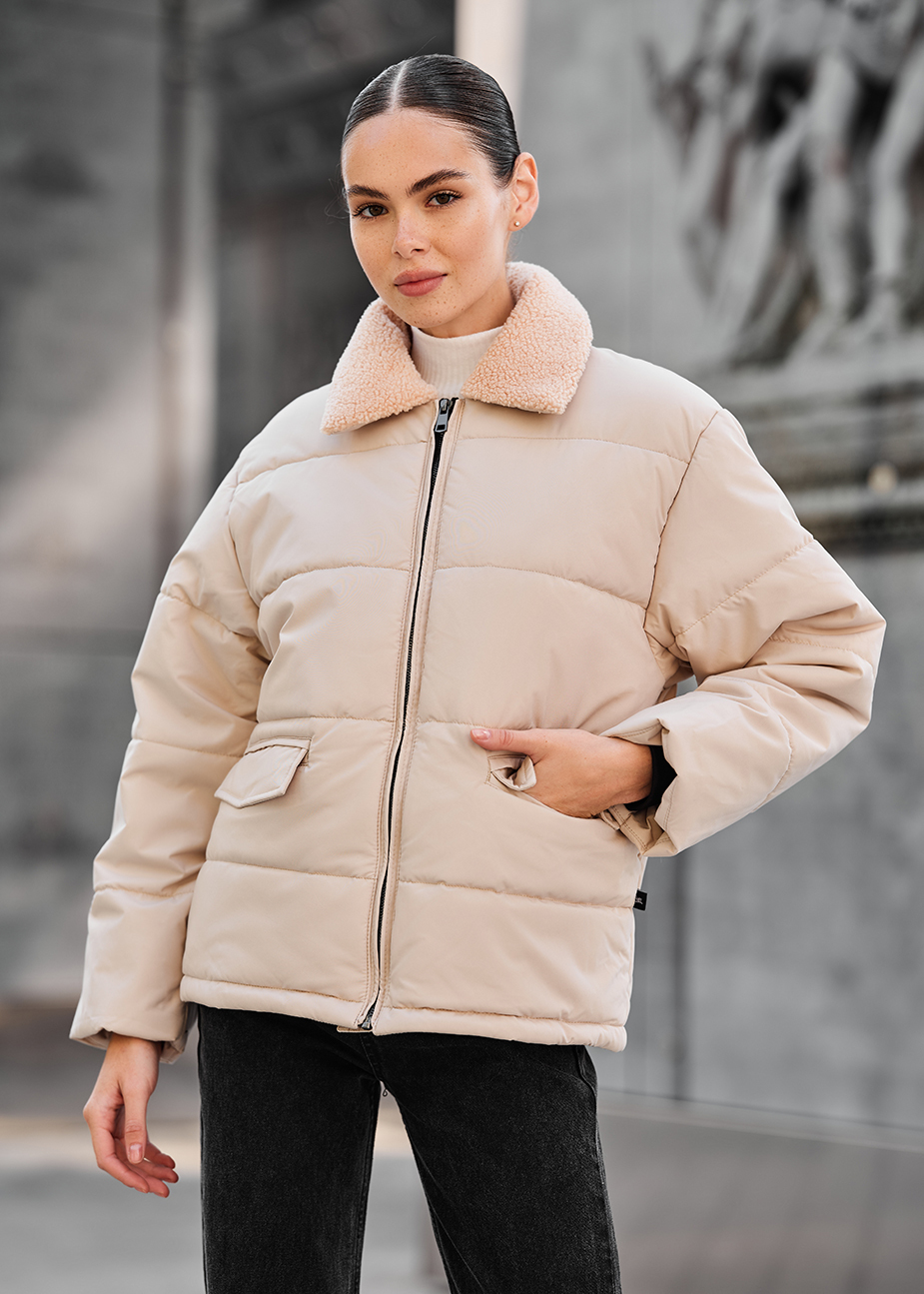 Geacă demi-sezon de damă Staff me light beige