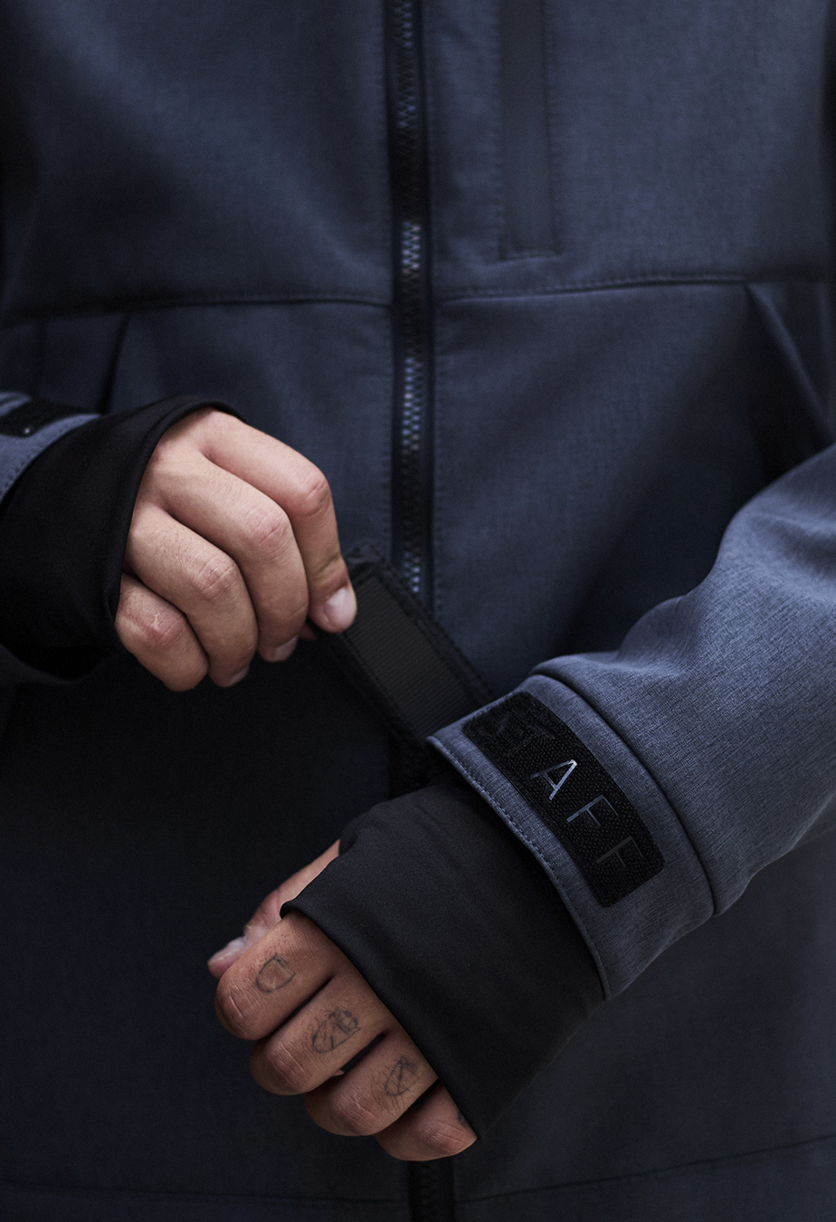 Geacă Staff soft shell lokk gray