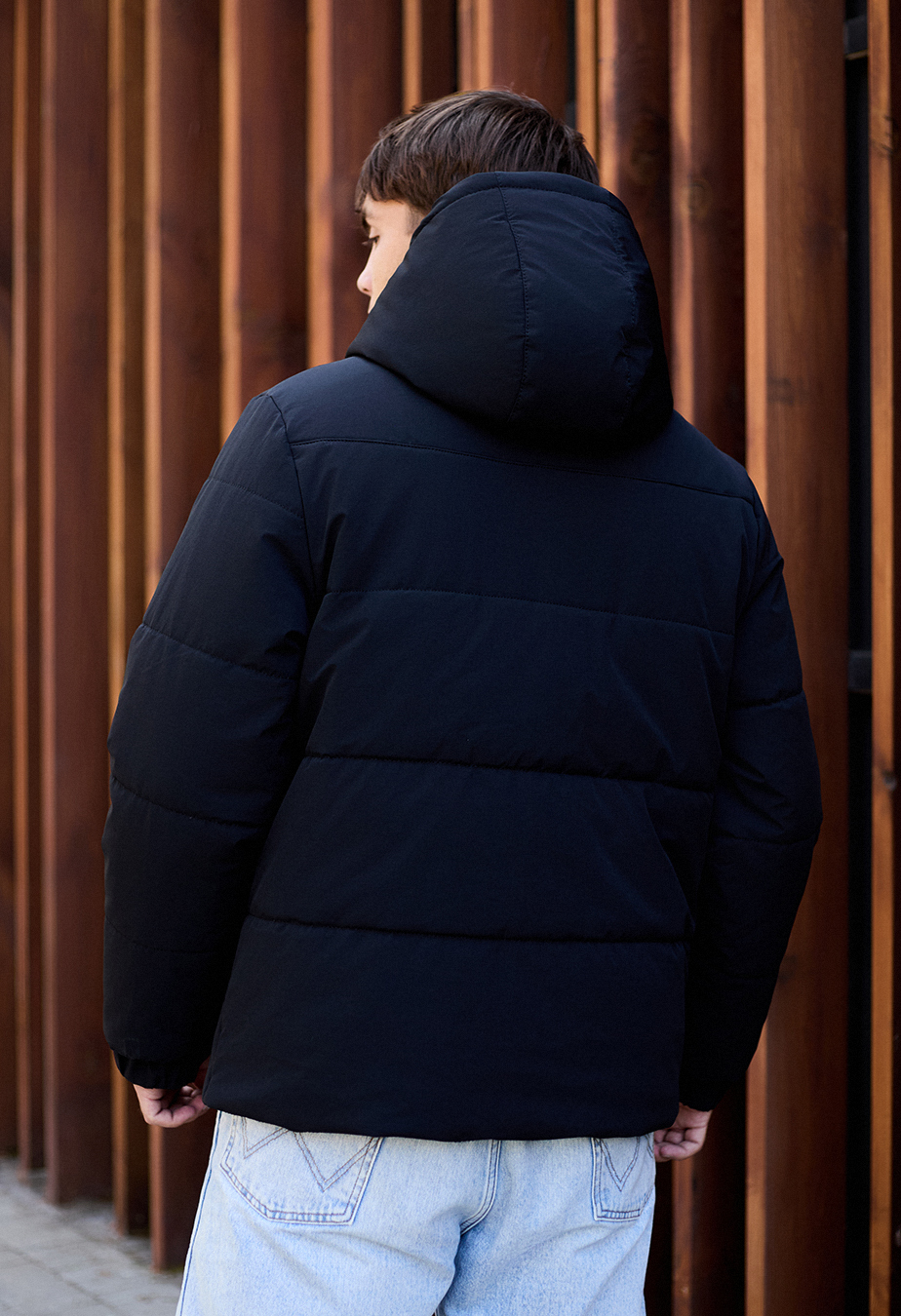 Geacă de iarnă Staff golu black