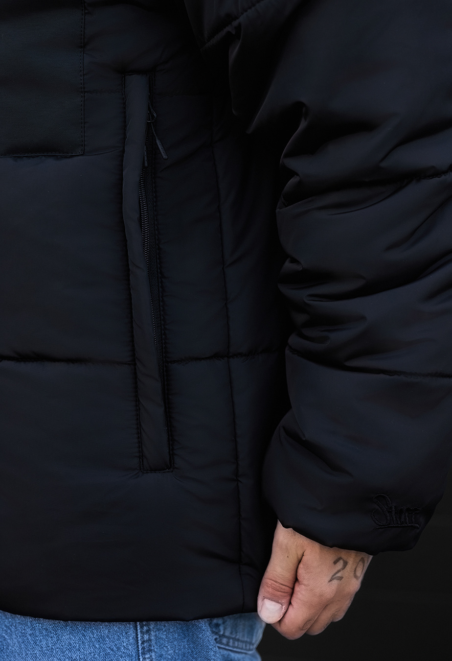 Geacă de iarnă  Staff ge black
