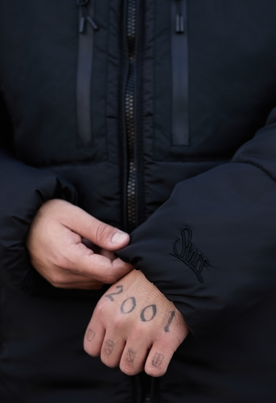 Geacă de iarnă  Staff ge black