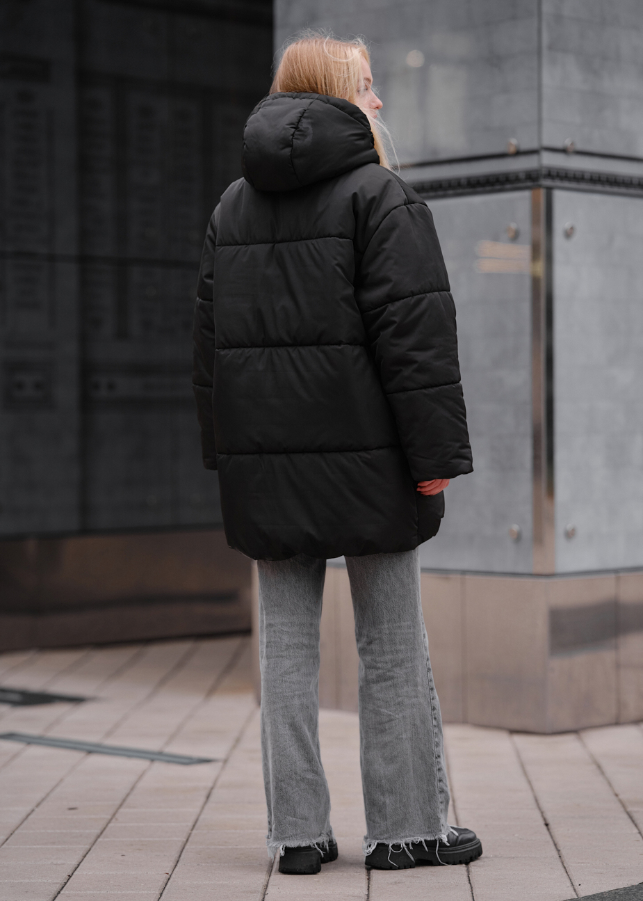 Geacă de iarnă de damă Staff di black