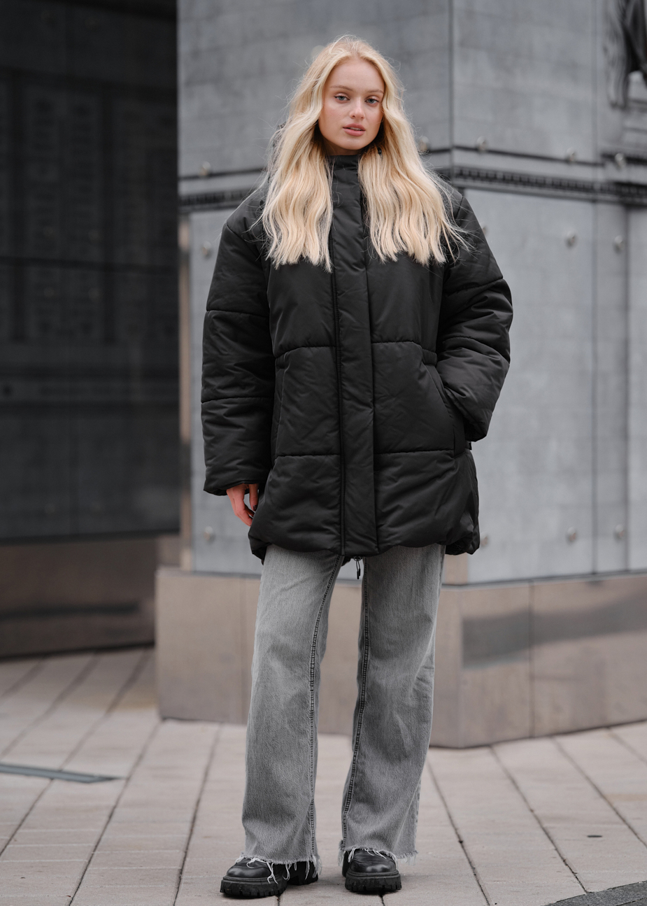 Geacă de iarnă de damă Staff di black