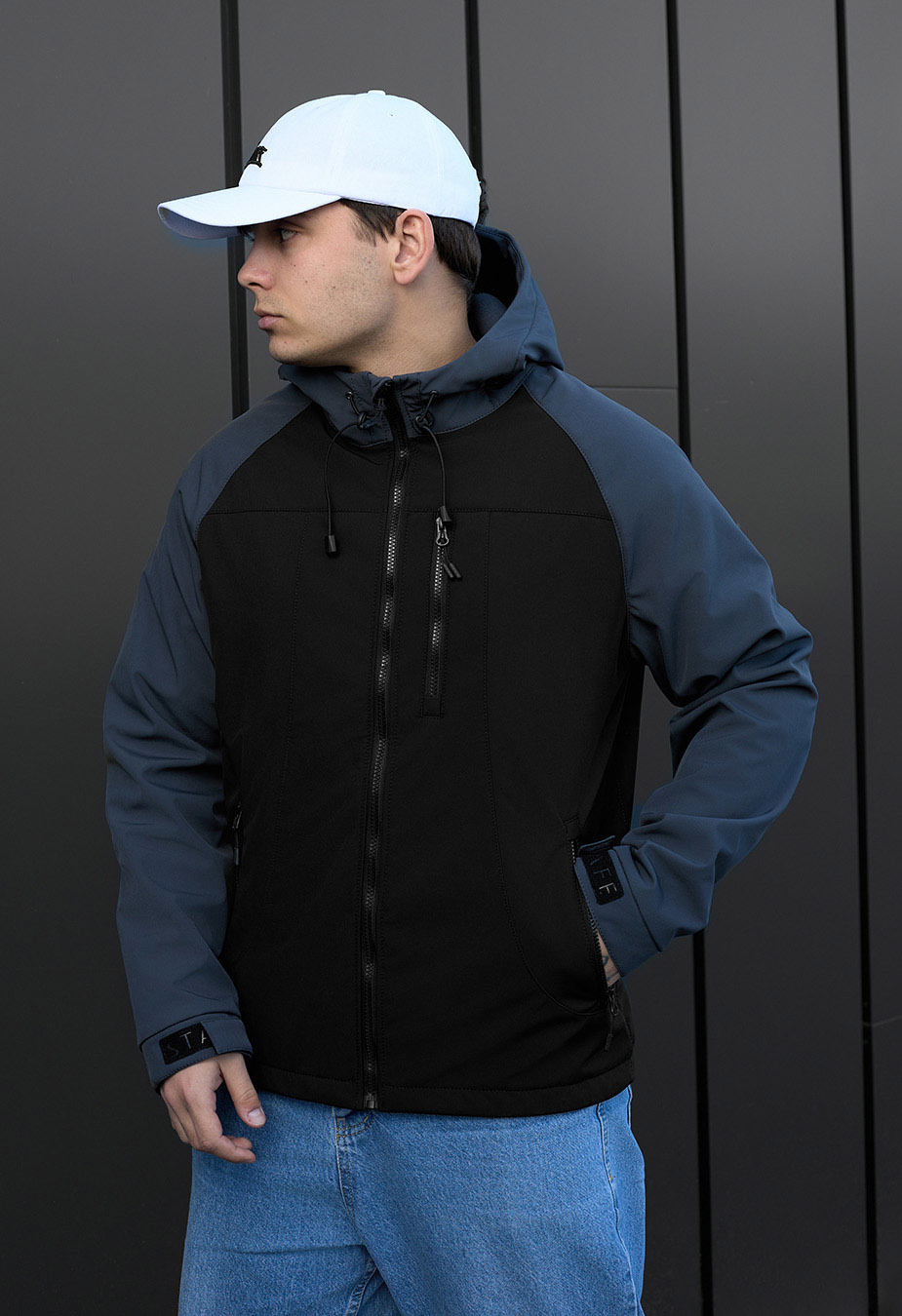 Geacă Staff di black & gray