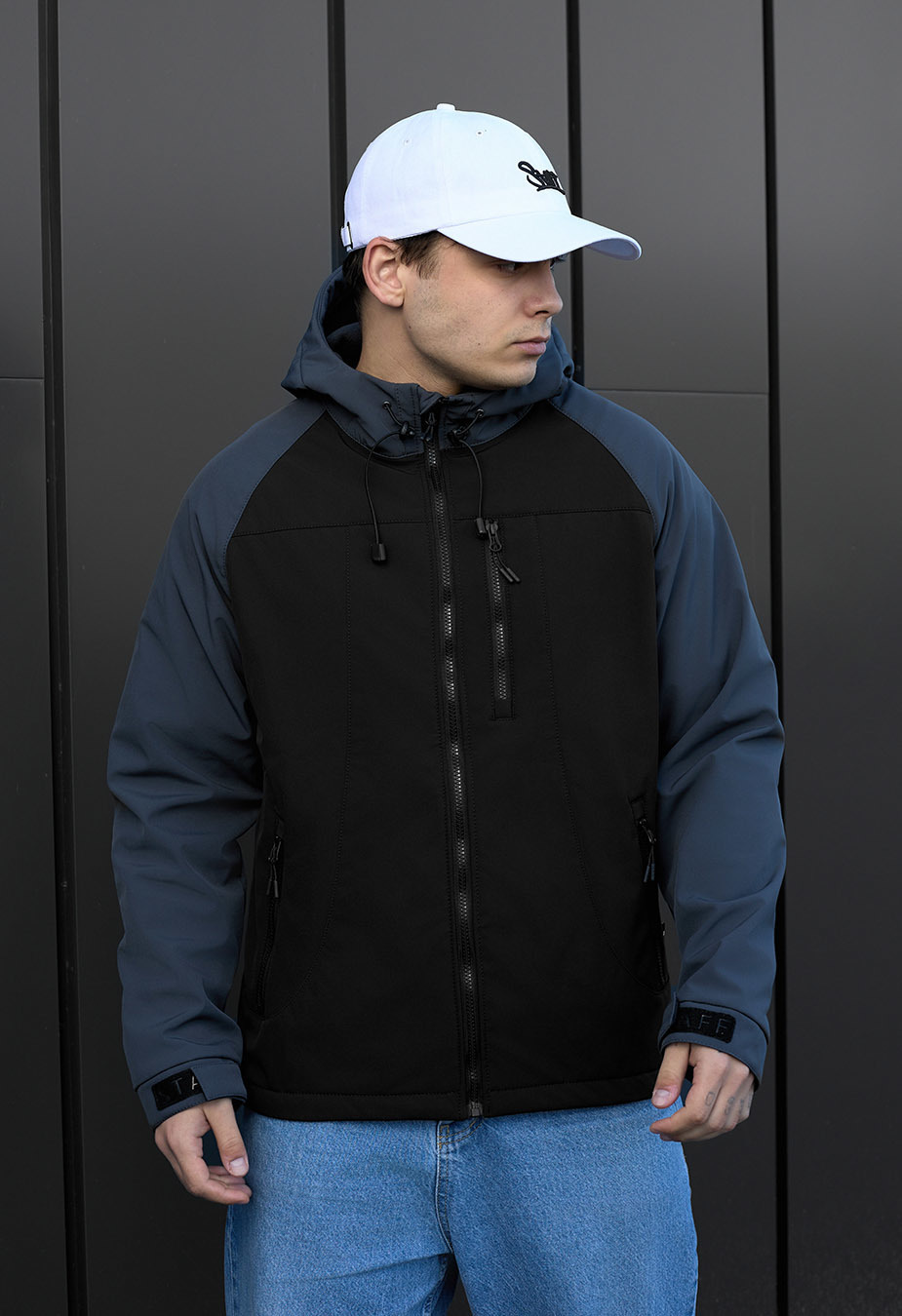 Geacă Staff di black & gray