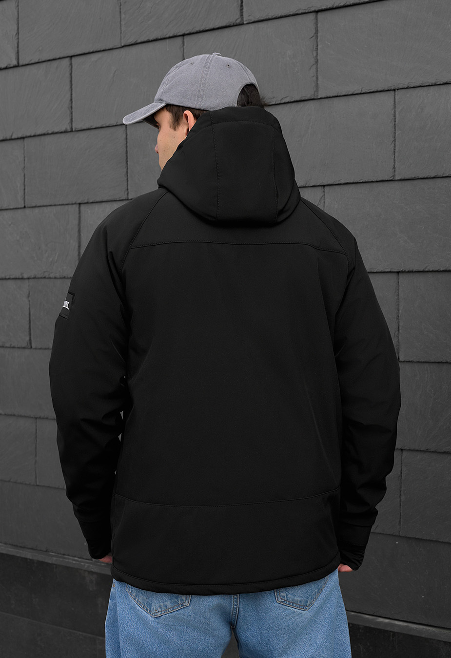 Geacă Staff soft shell lokk black