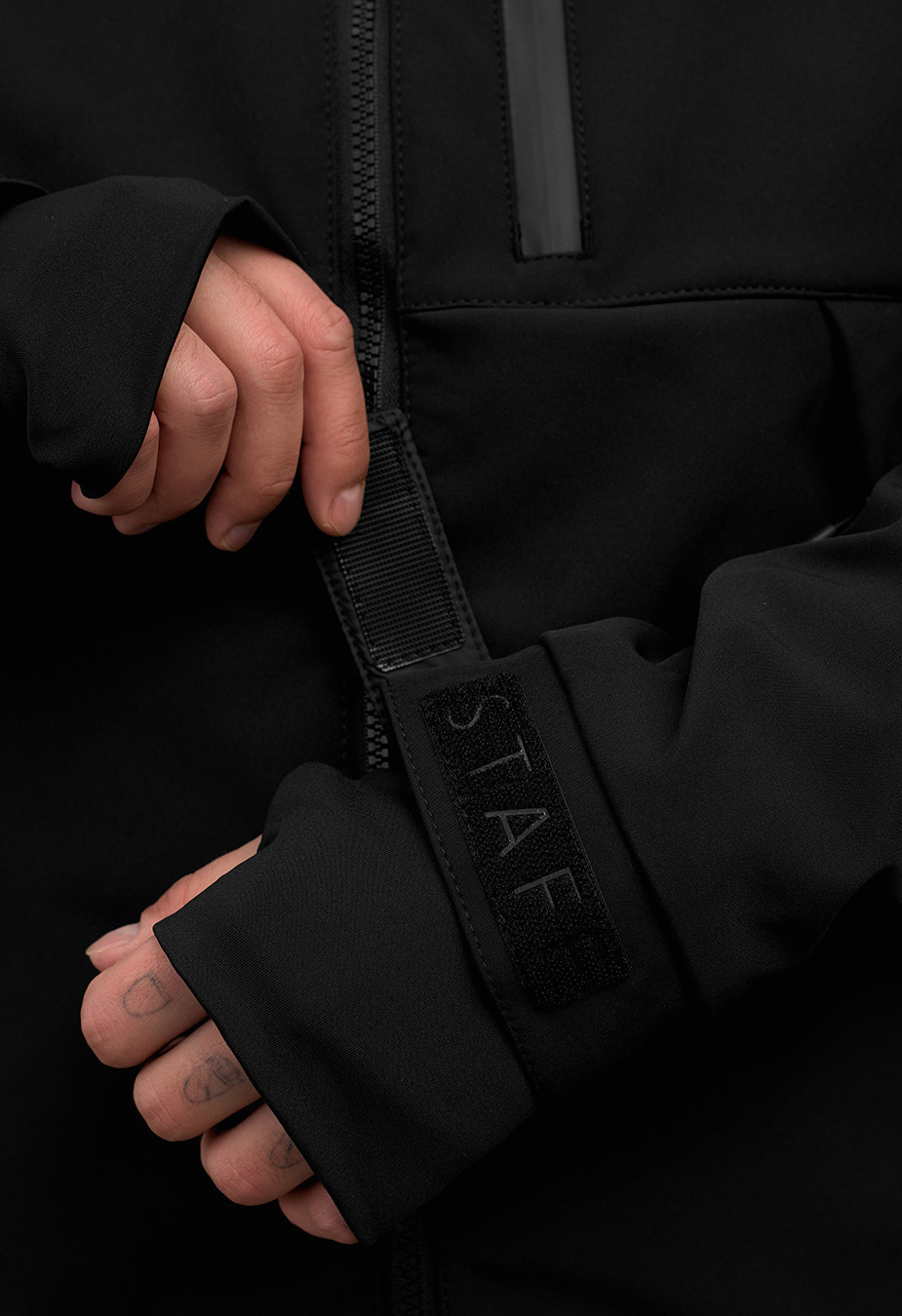 Geacă Staff soft shell lokk black