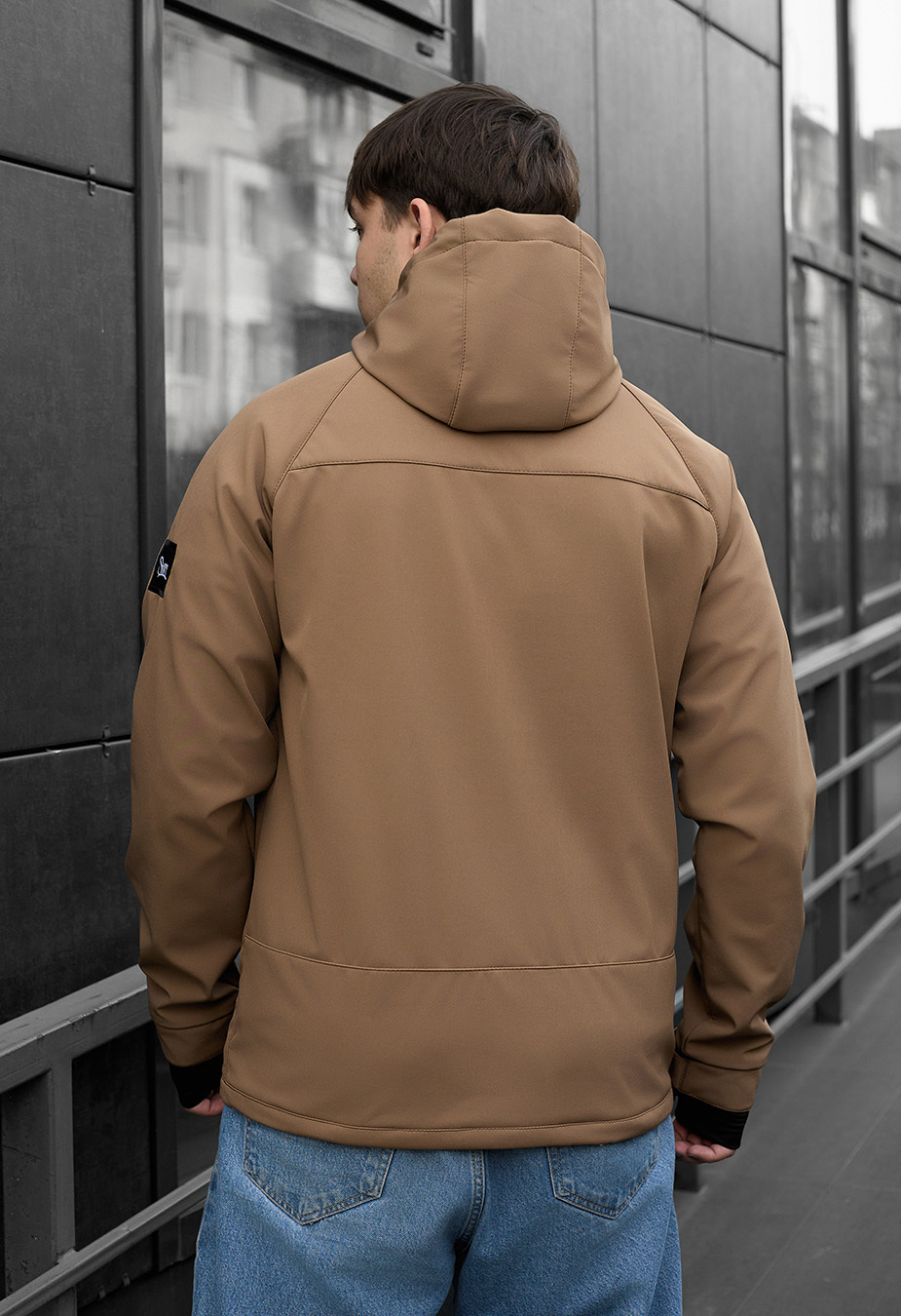 Geacă Staff soft shell lokk brown