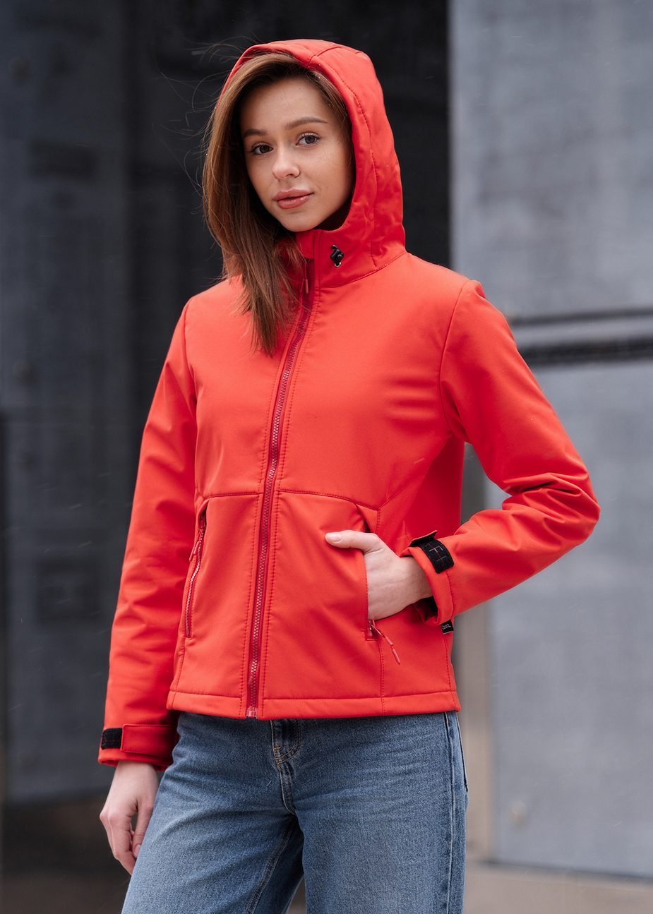 Geacă de damă Staff soft shell red