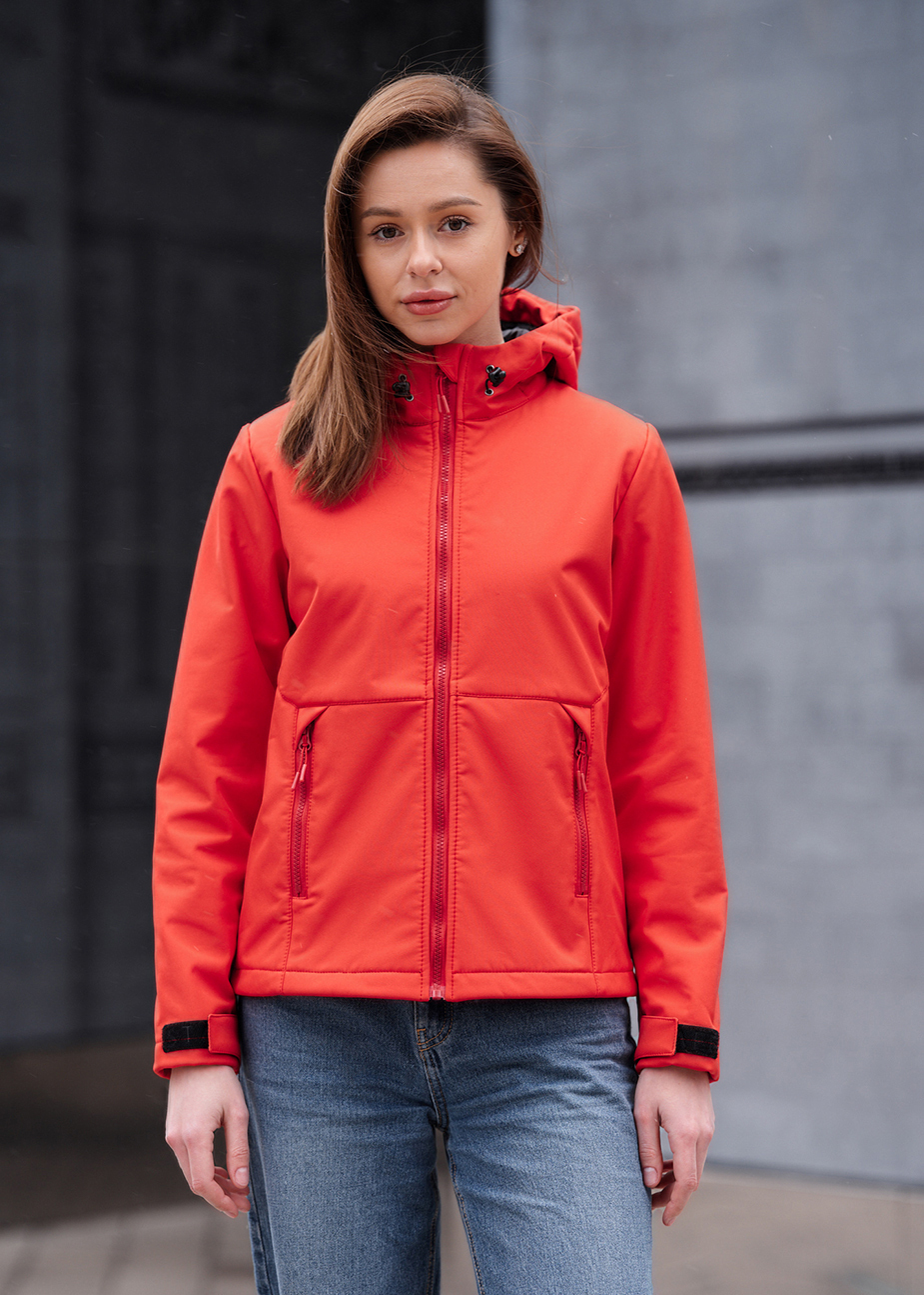 Geacă de damă Staff soft shell red