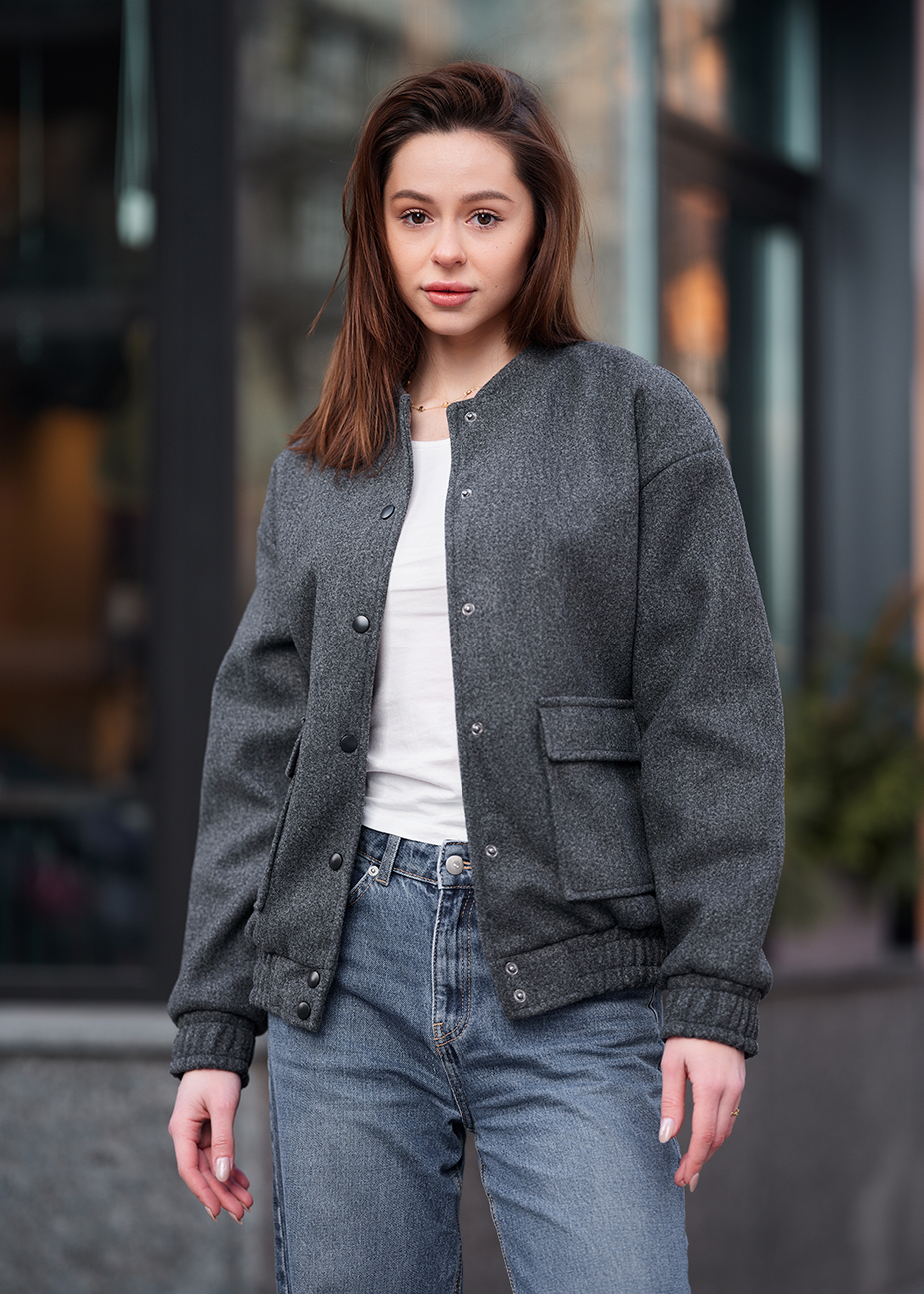 Jacheta bomber de damă Staff bo graphite