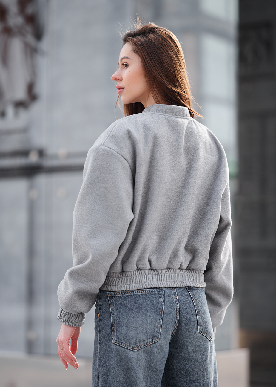 Jachetă bomber de damă Staff bla light gray