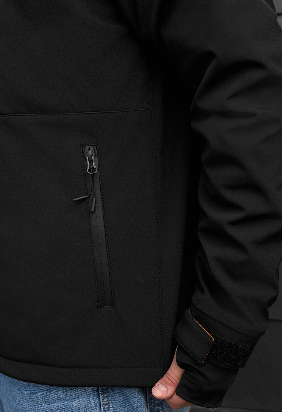 Geacă Staff mei soft shell black