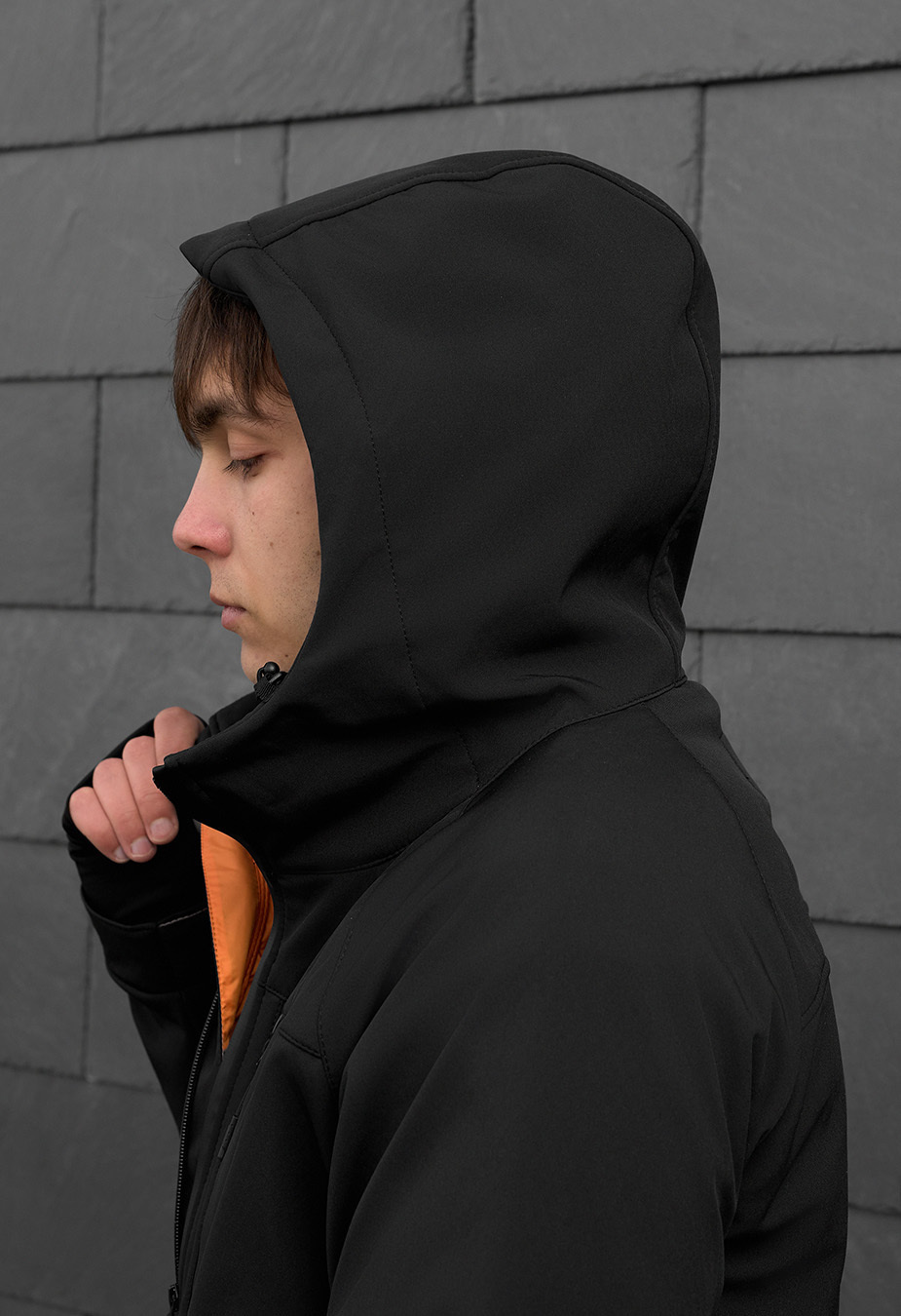 Geacă Staff mei soft shell black