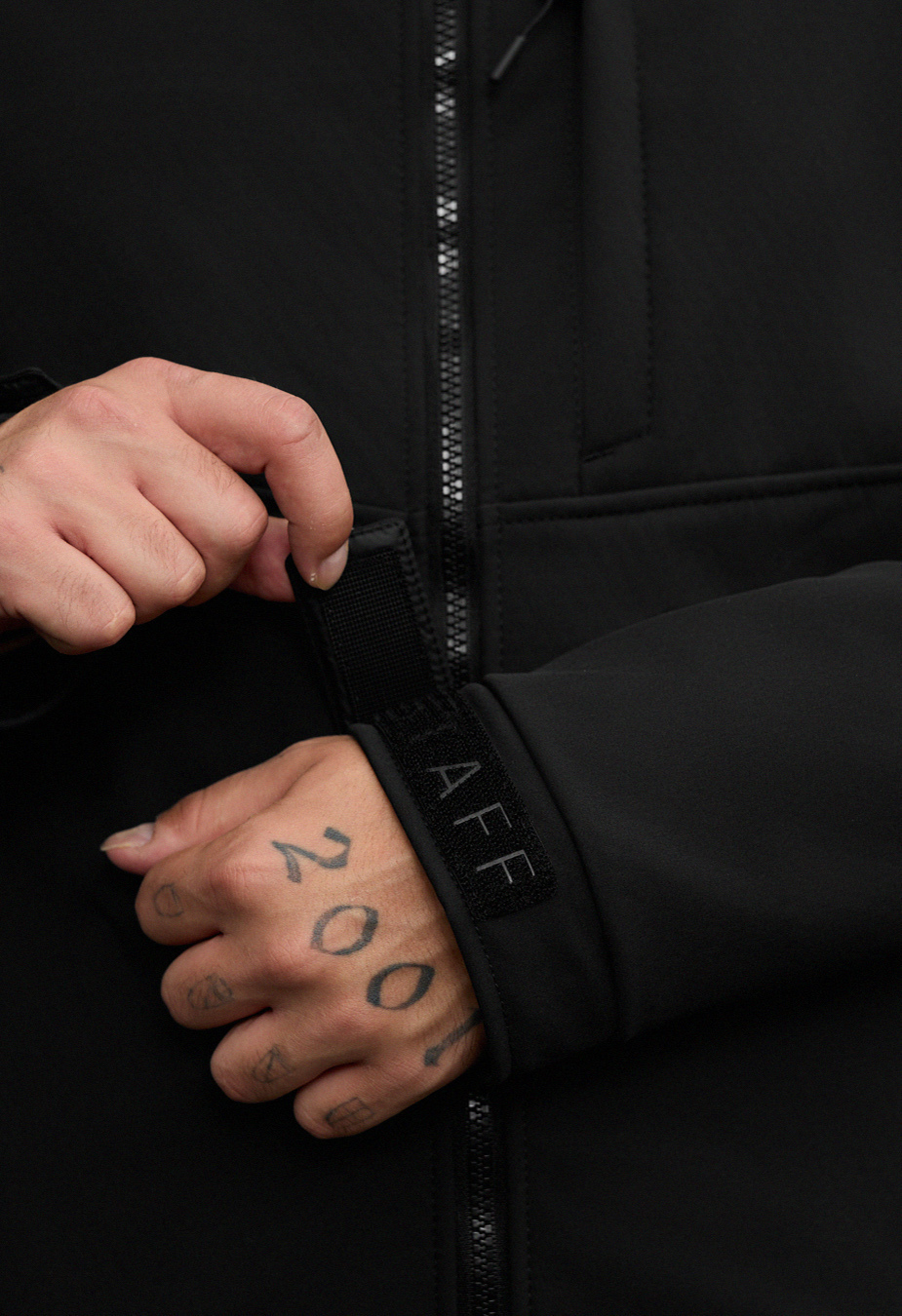 Geacă Staff soft shell cu black