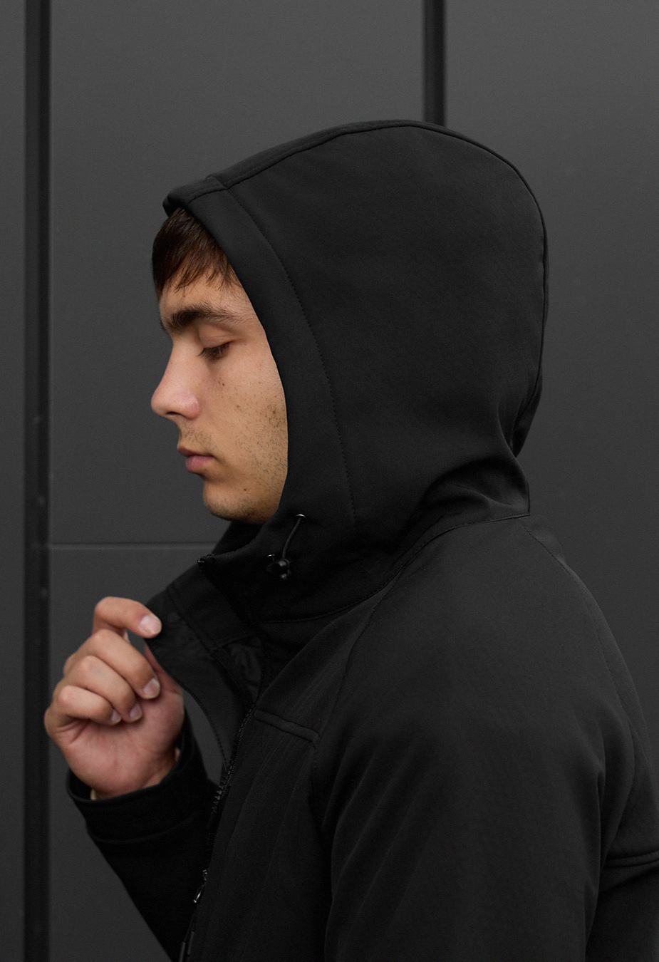 Geacă Staff soft shell cu black