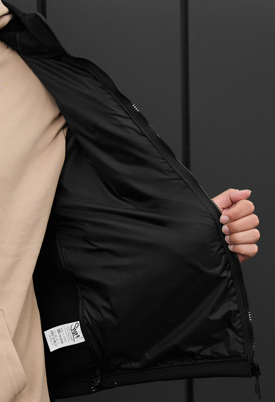 Geacă Staff soft shell cu black