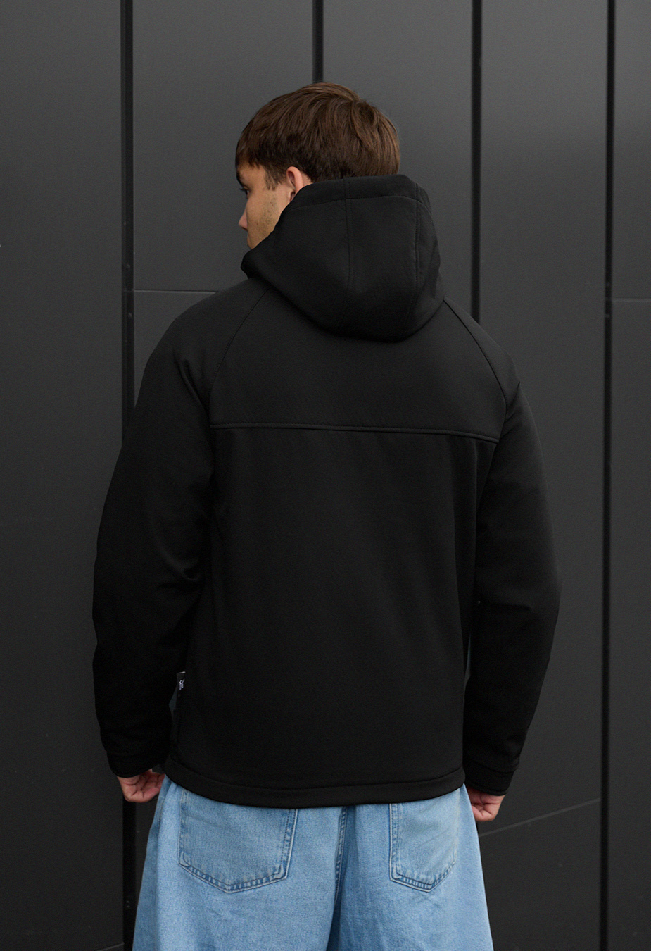 Geacă Staff soft shell cu black