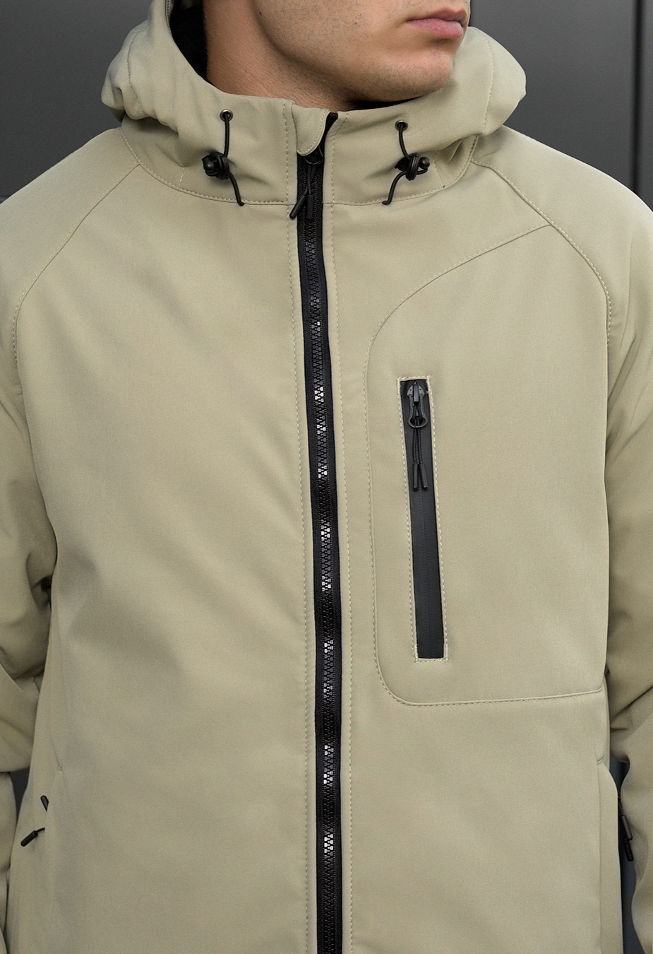 Geacă soft shell Staff re light olive
