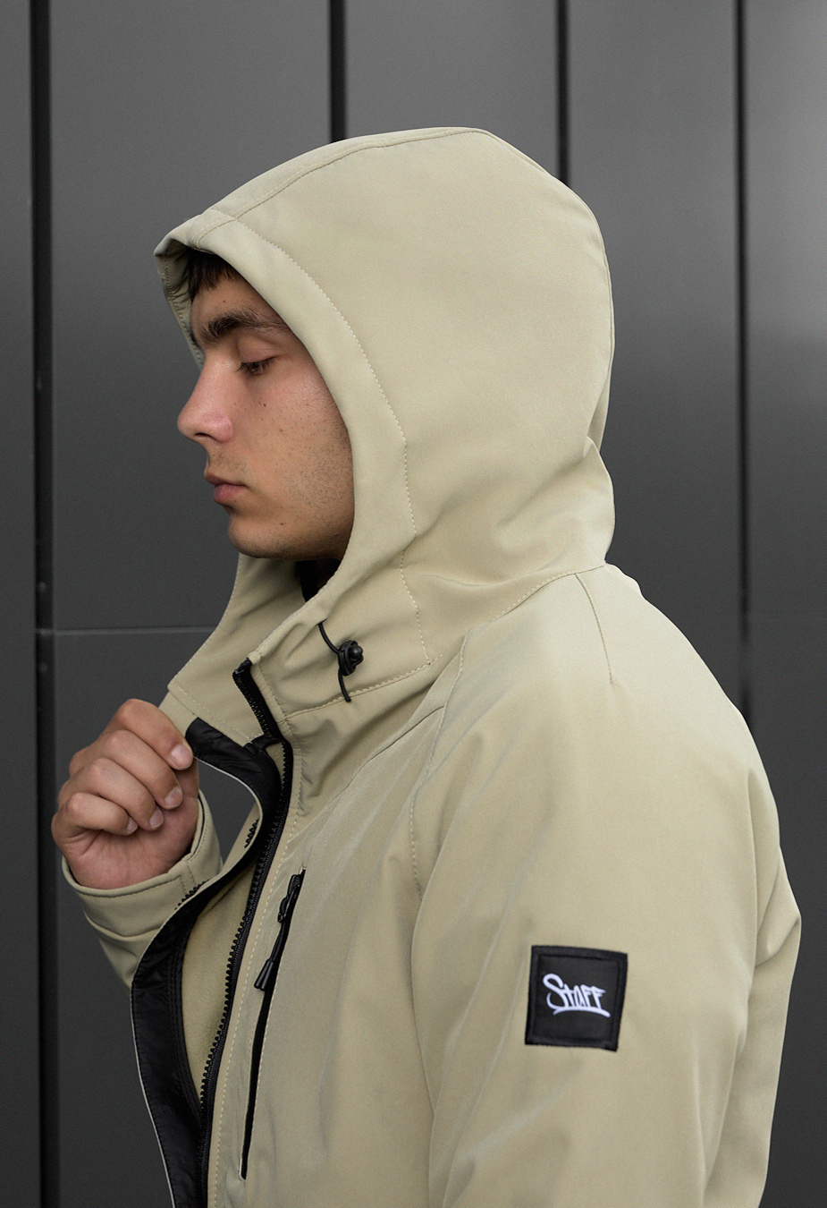 Geacă soft shell Staff re light olive