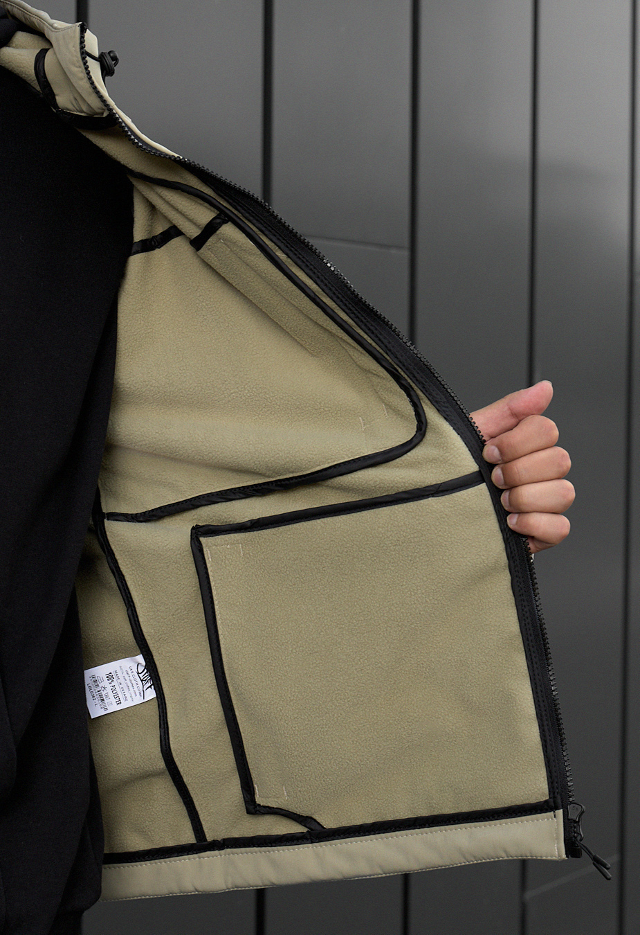 Geacă soft shell Staff re light olive
