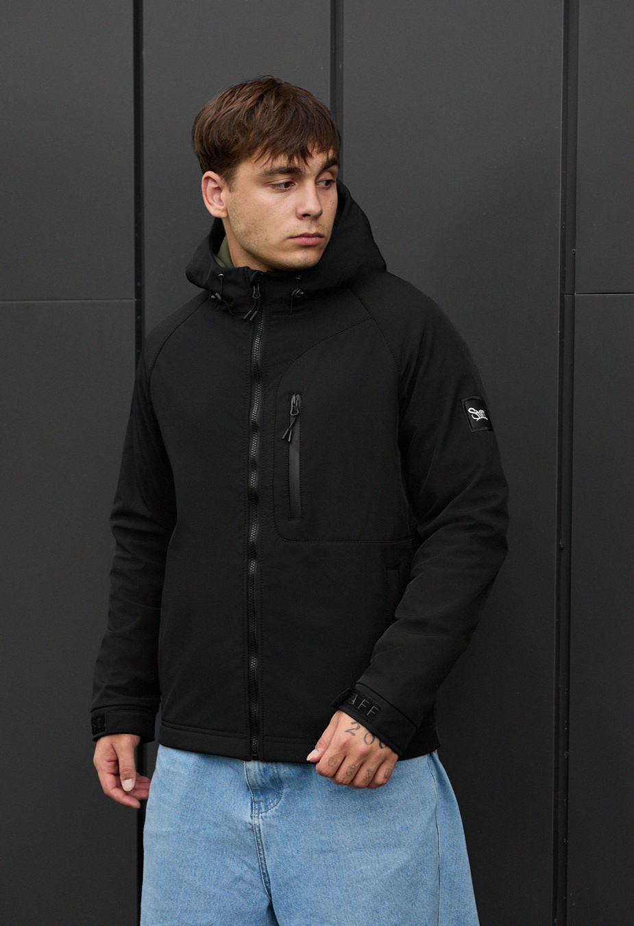 Geacă soft shell Staff re black
