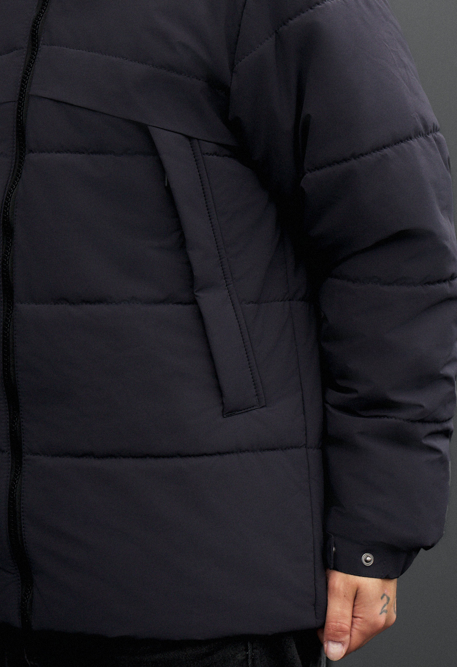 Geacă de iarnă Staff hyke navy