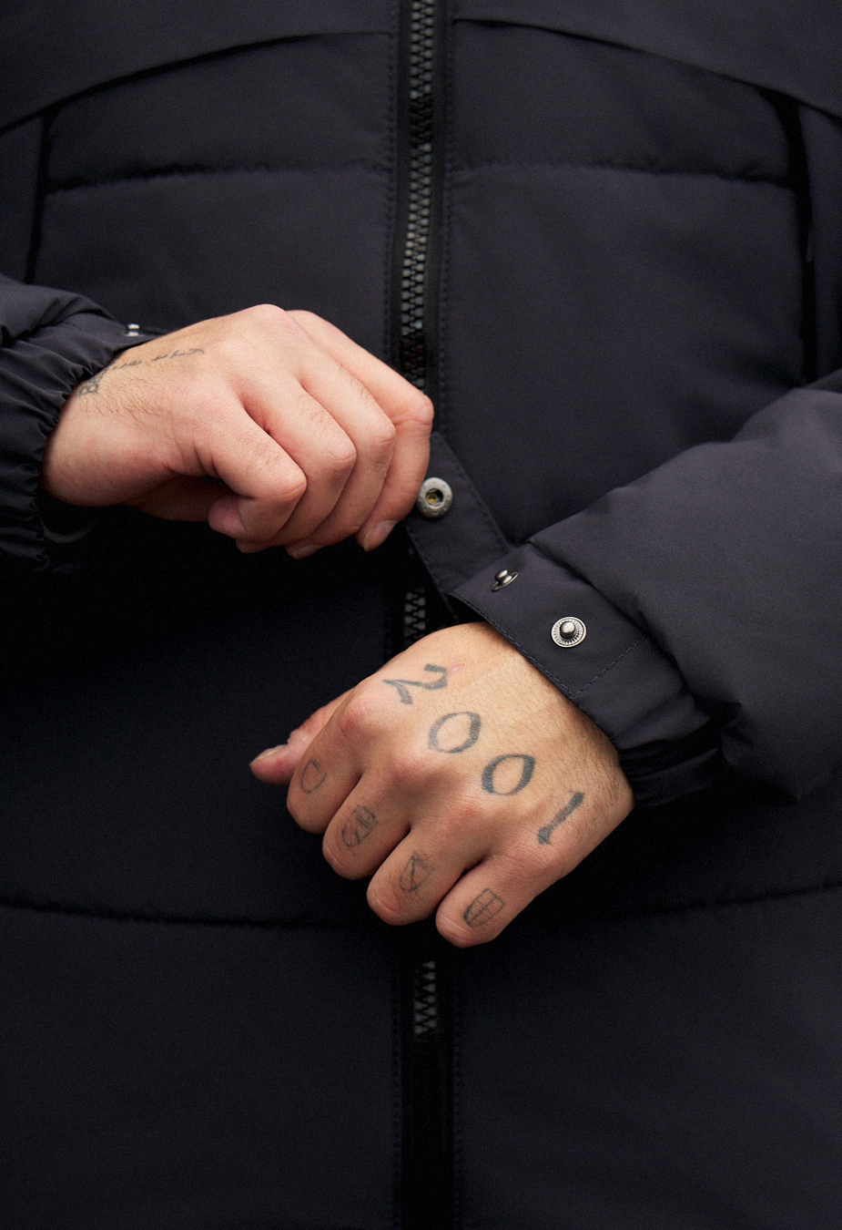 Geacă de iarnă Staff hyke navy