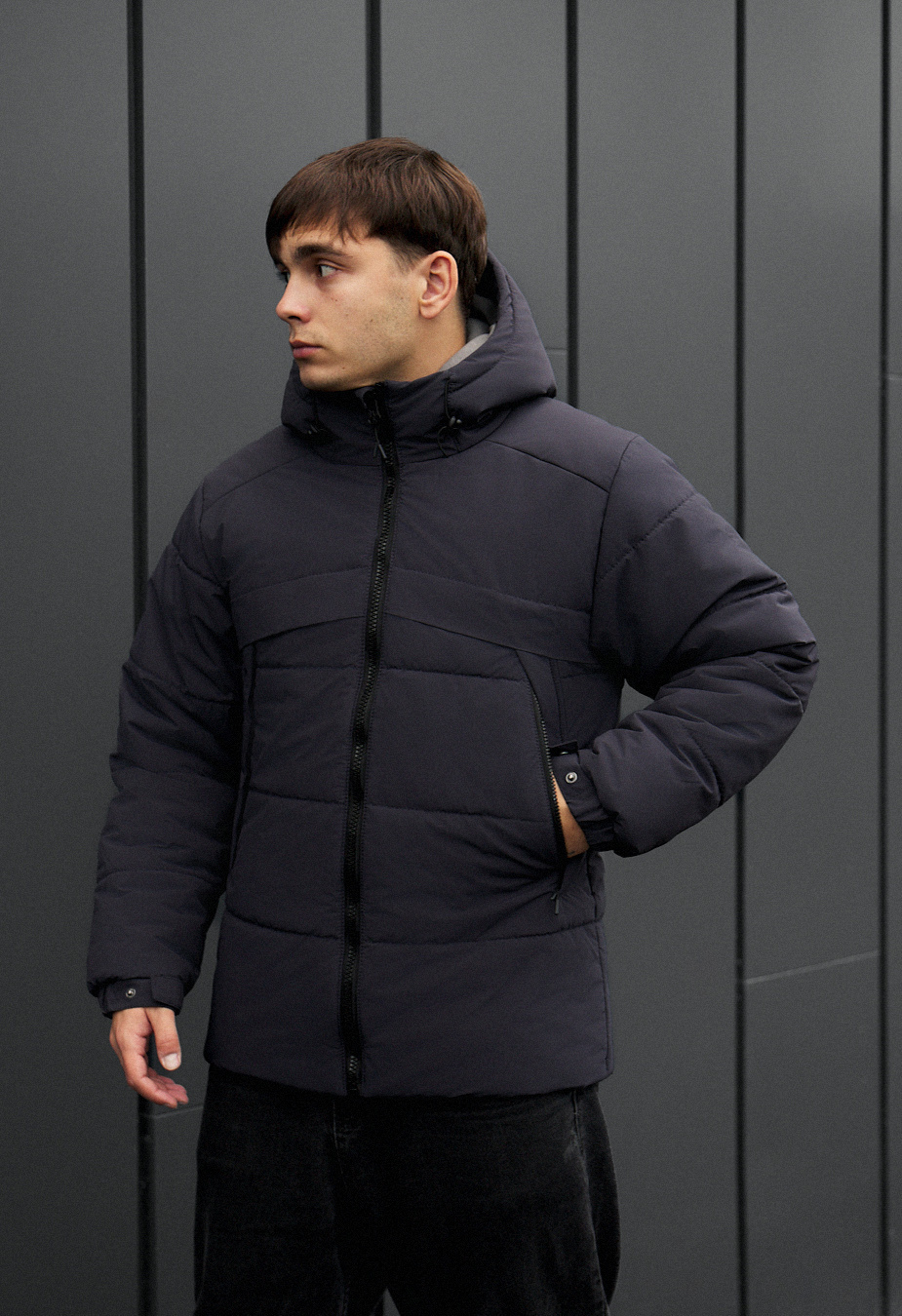 Geacă de iarnă Staff hyke navy