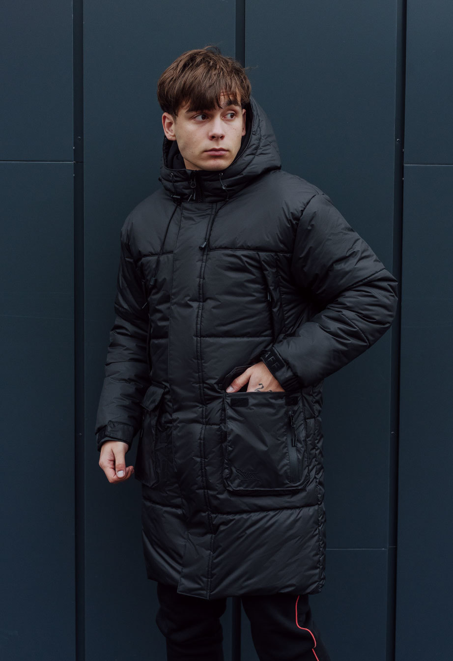Parkă de iarnă Staff ta black
