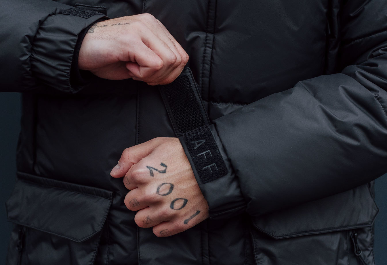 Parkă de iarnă Staff ta black