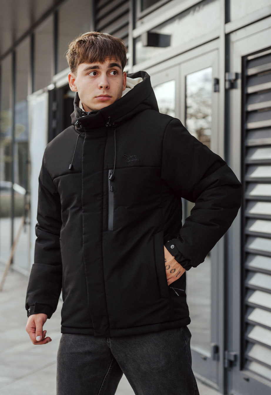 Kurtka zimowa Staff pa black