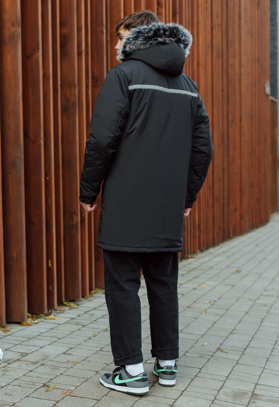 Parka de iarnă Staff se black