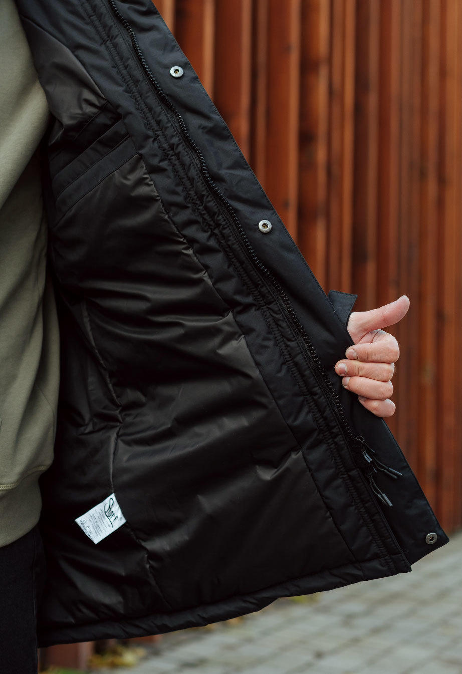 Parka de iarnă Staff se black