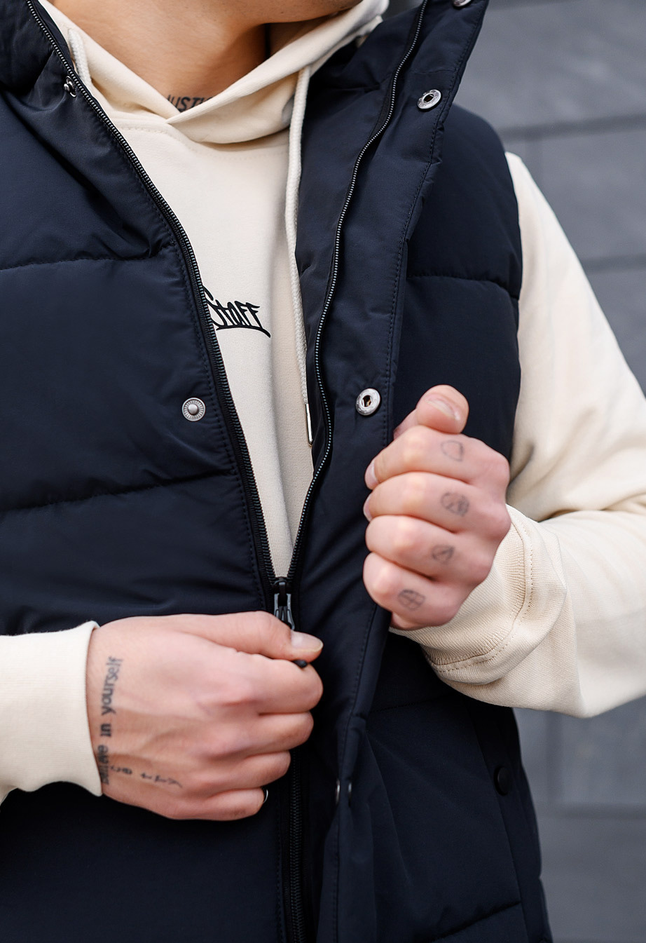 Vestă Staff cli navy black