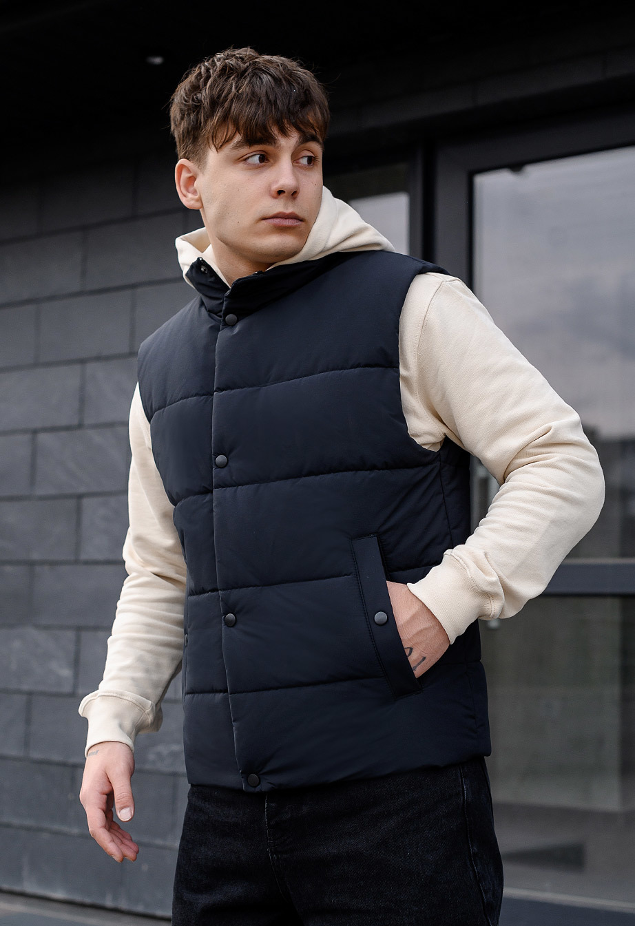 Vestă Staff cli navy black