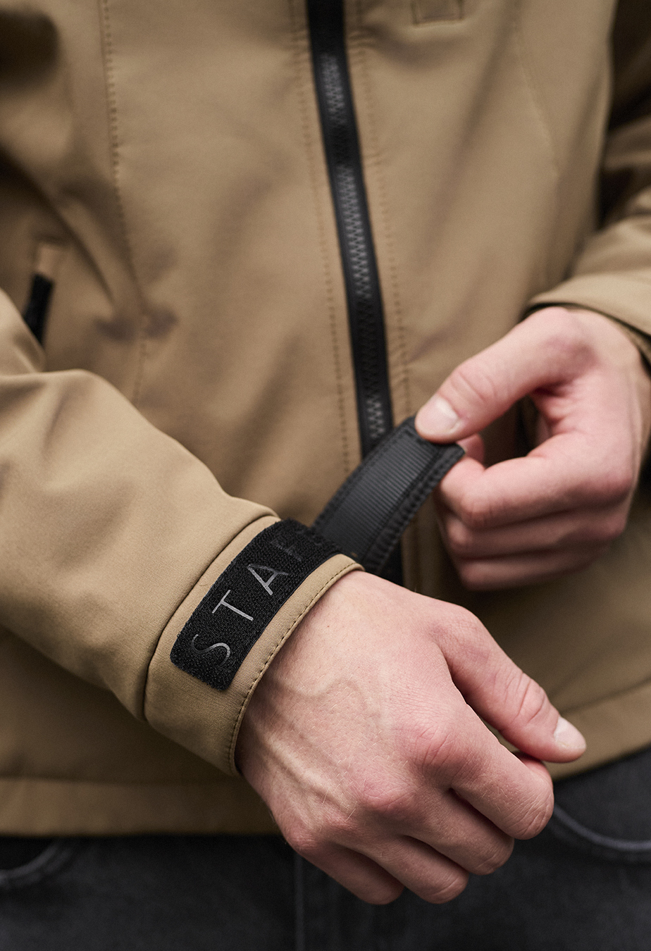 Geacă Staff di light brown