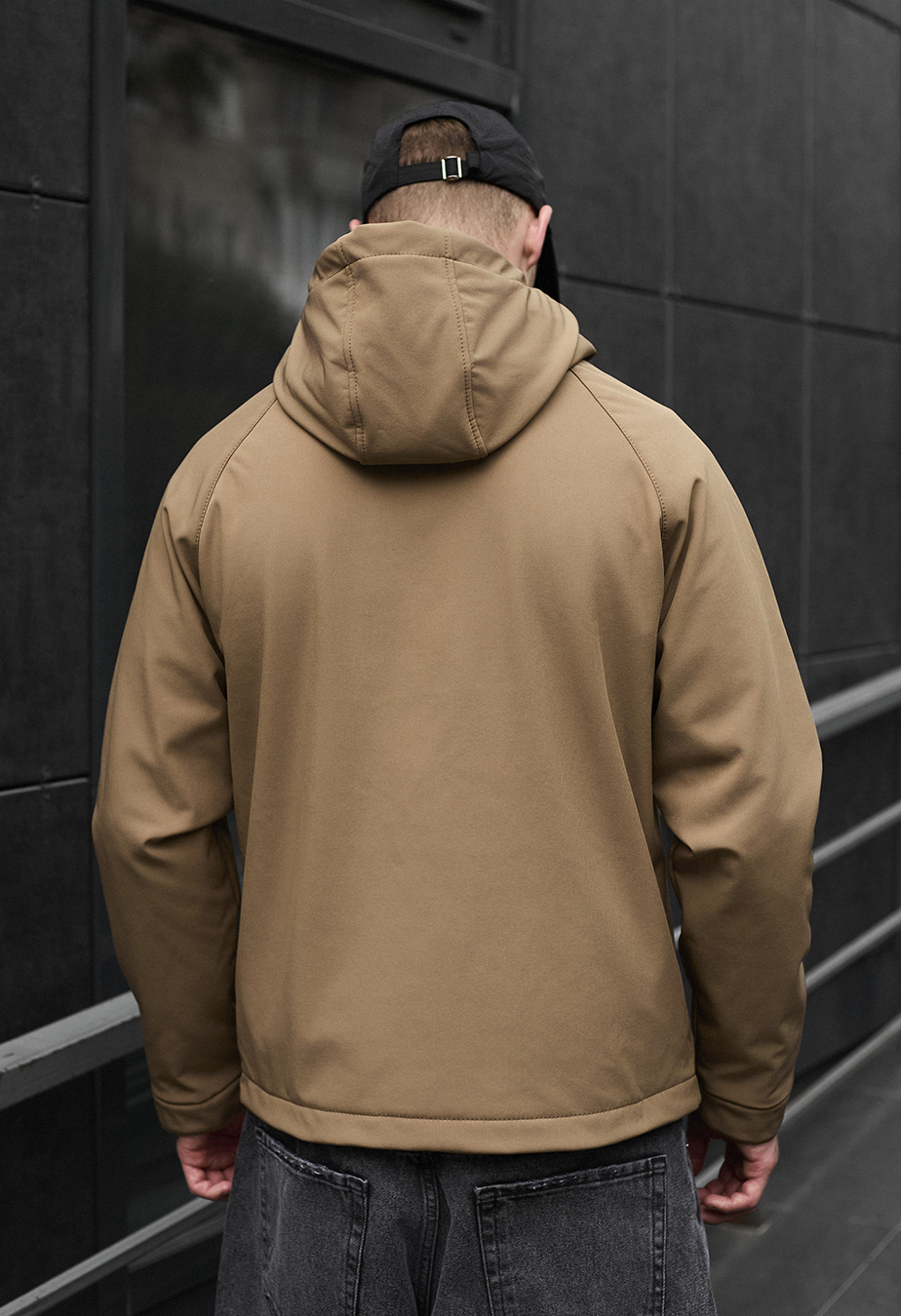 Geacă Staff di light brown