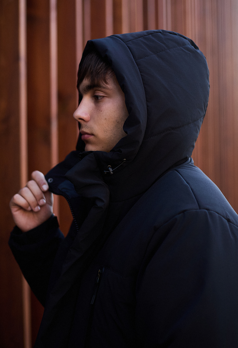 Geacă de iarnă Staff nex black