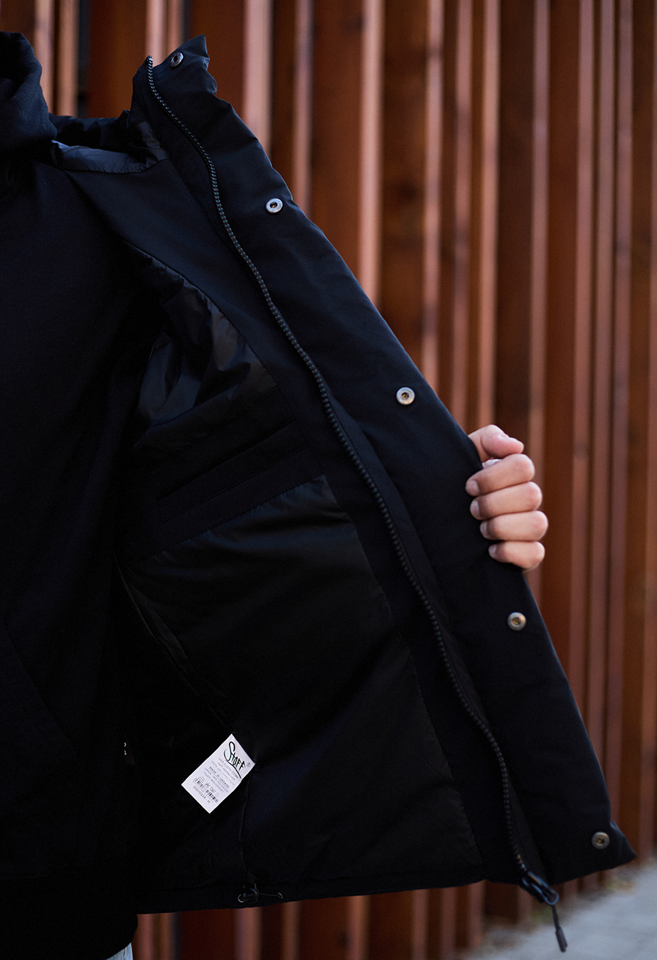 Geacă de iarnă Staff nex black
