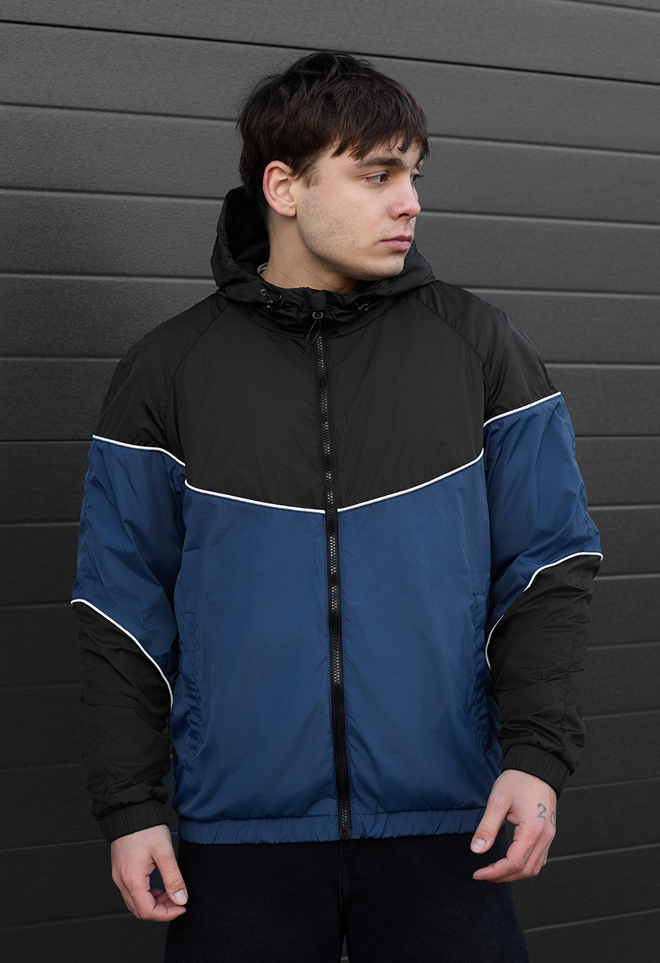 Jachetă Staff mod black & navy