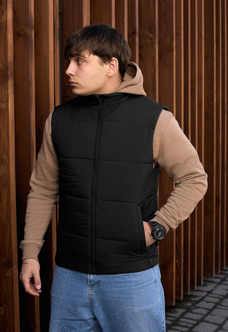 Vestă Staff zokl black