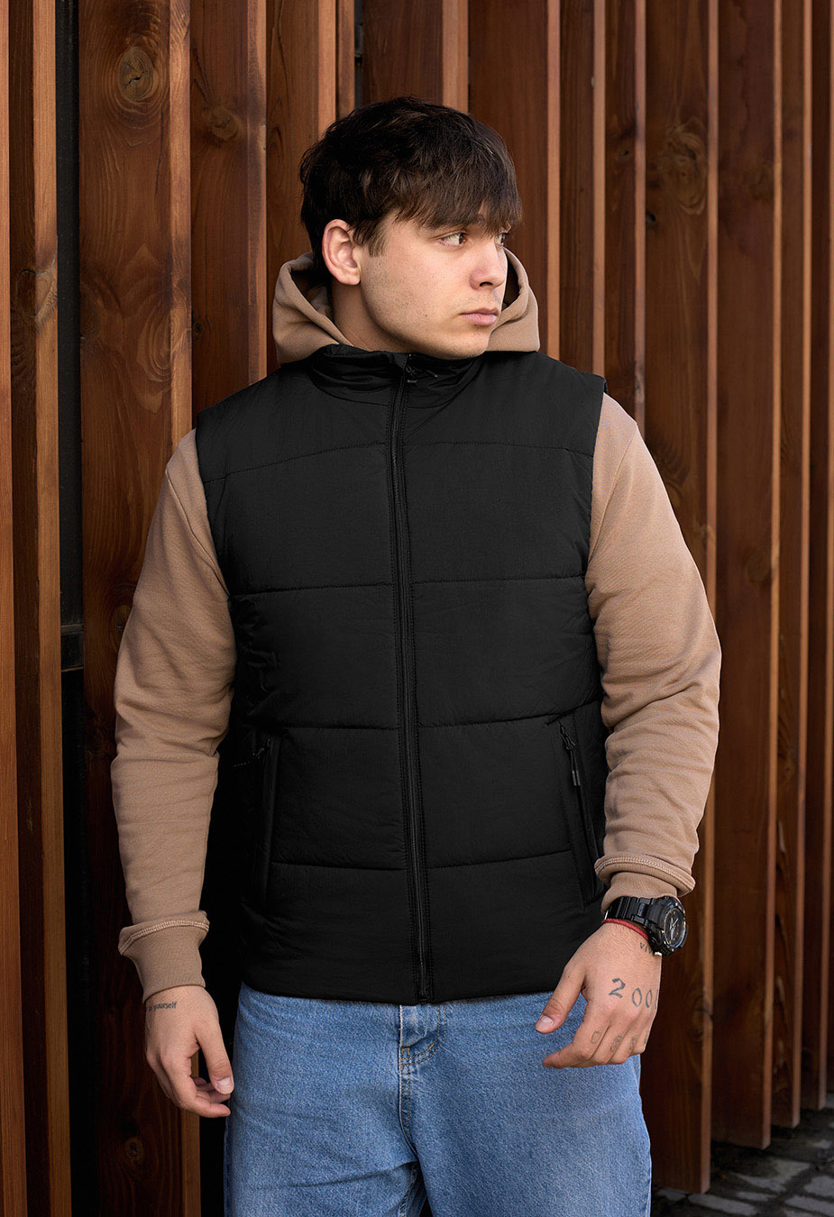 Vestă Staff zokl black
