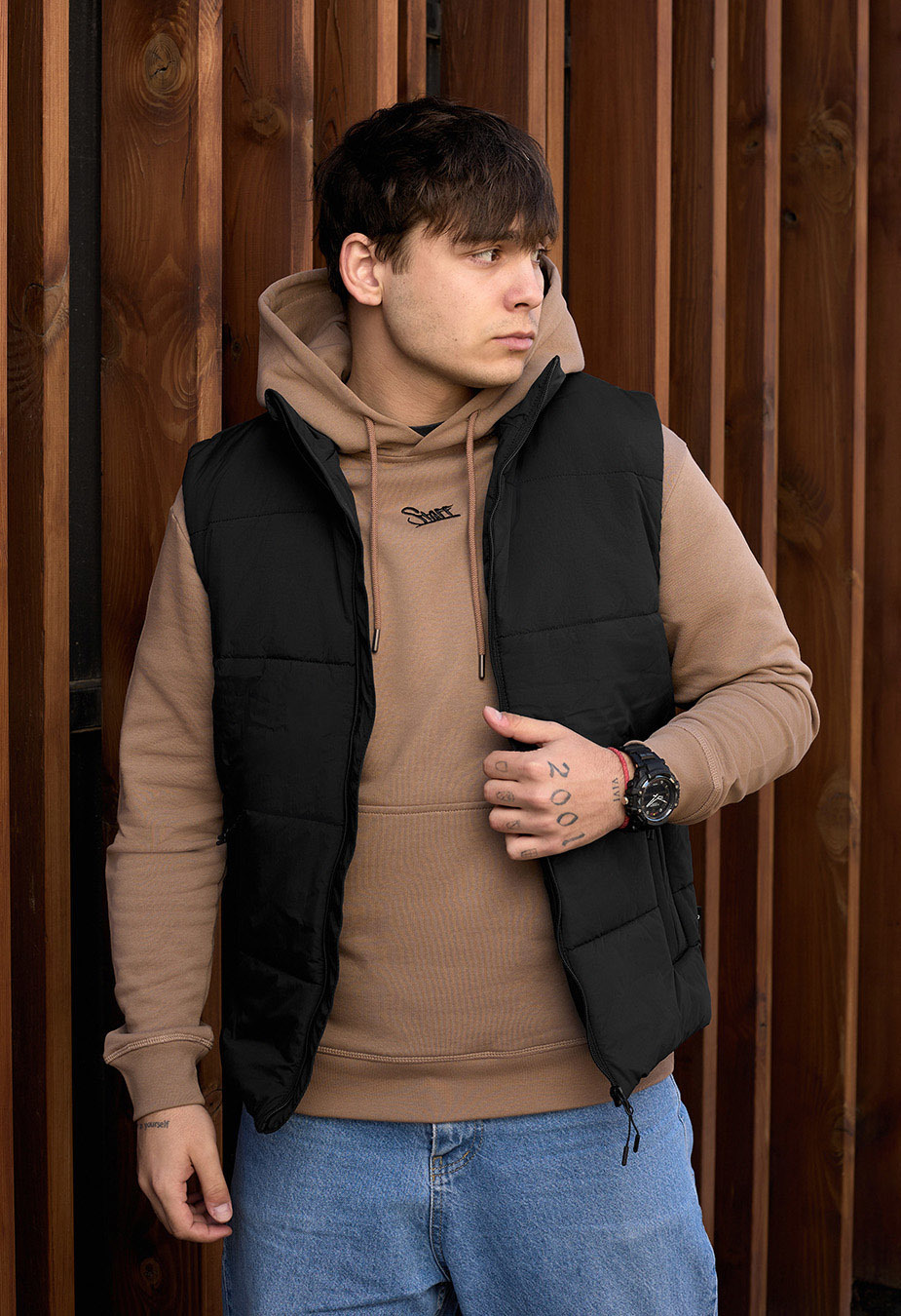 Vestă Staff zokl black