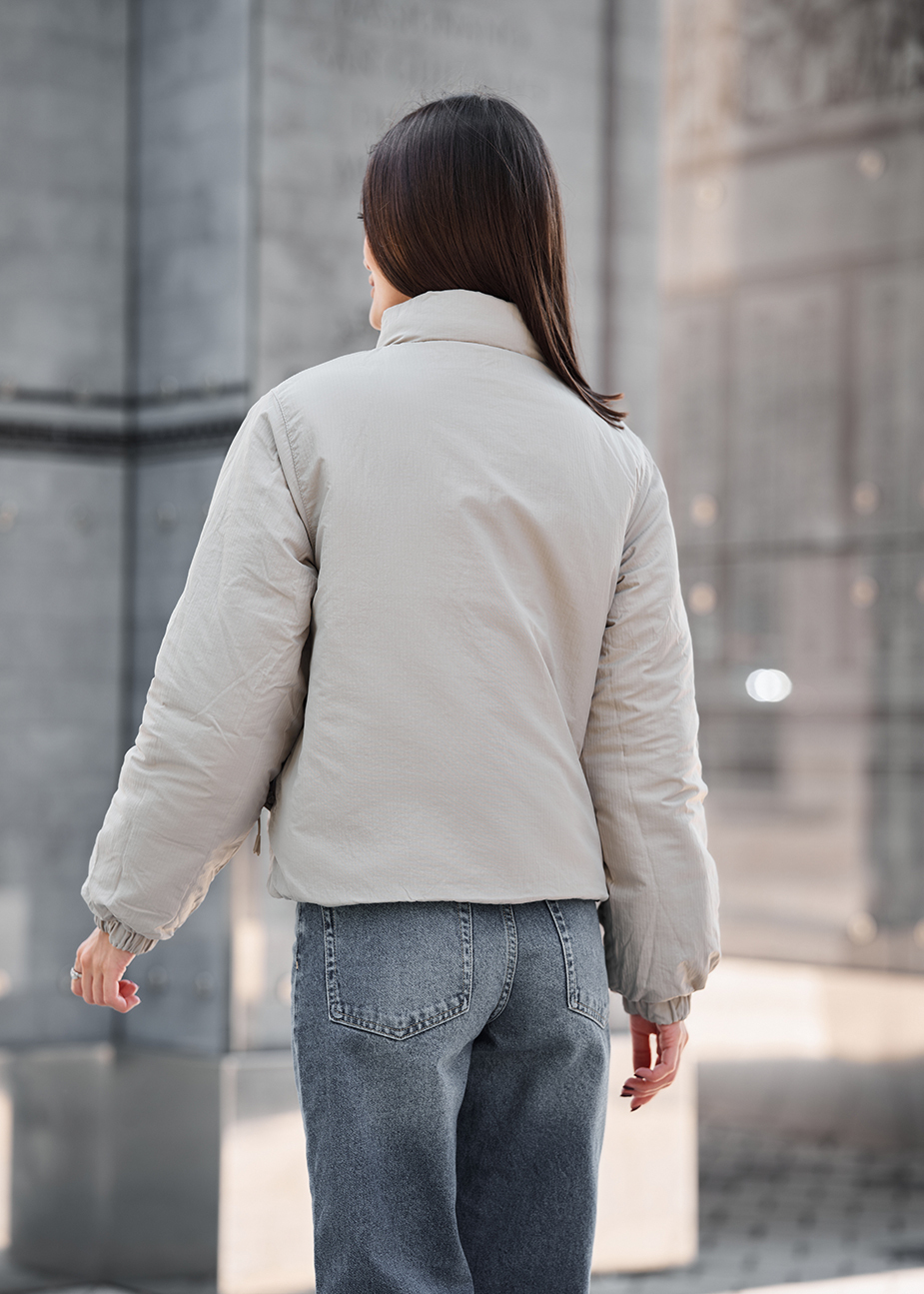 Geacă reversibilă de damă Staff huxy black & light gray