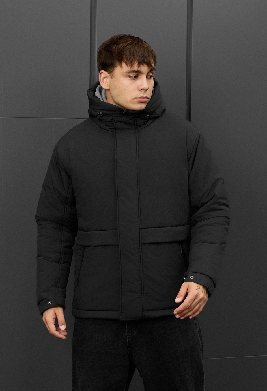 Geacă de iarnă Staff froz black