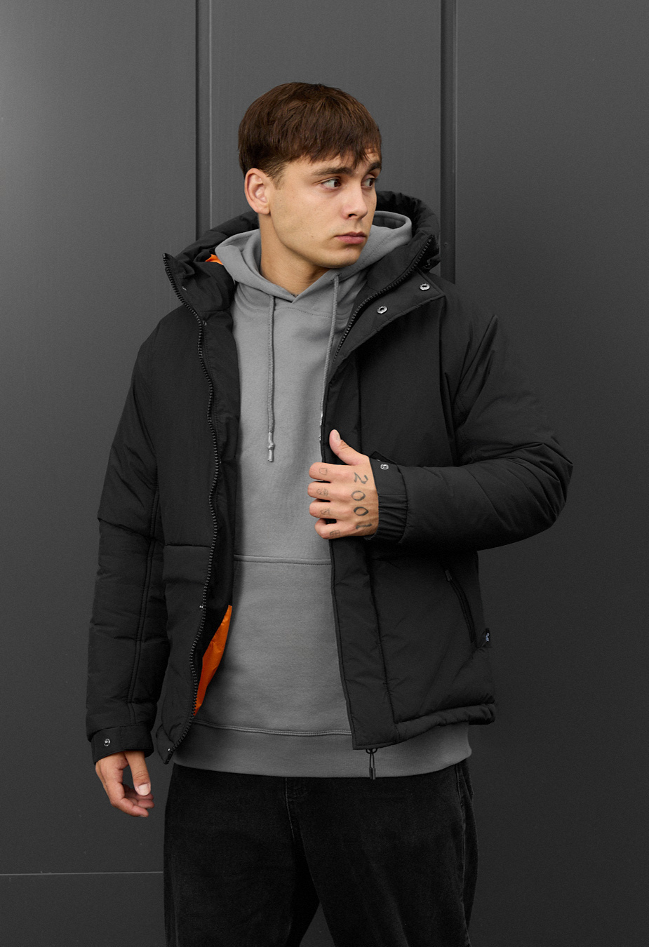 Geacă de iarnă Staff froz black