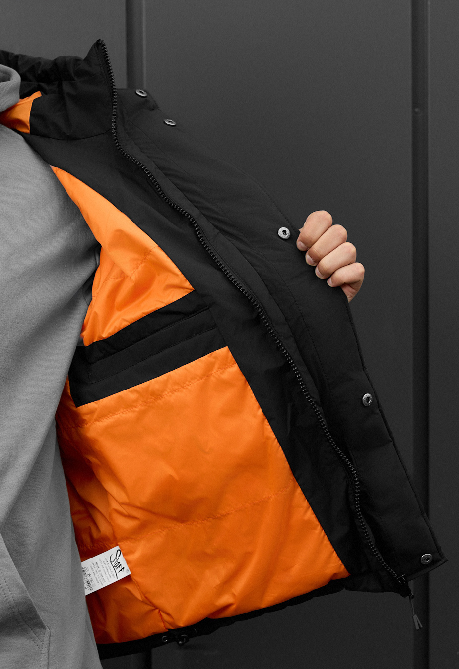 Geacă de iarnă Staff froz black